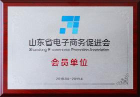 2018年成为山东省电子商务促进会会员单位